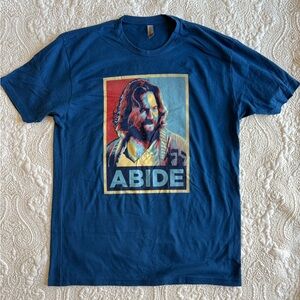Abide The Dude T-Shirt size men’s Large NWOT